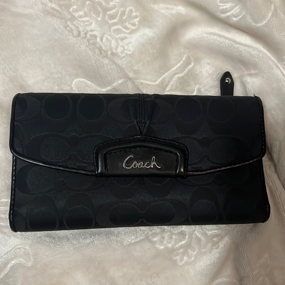 Black COACH Wallet